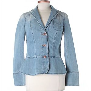 Anthropologie Pilcro and the Letterpress jacket